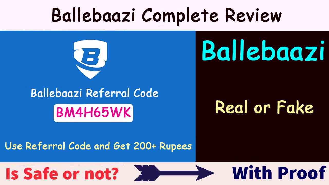 Ballebaazi Real or Fake