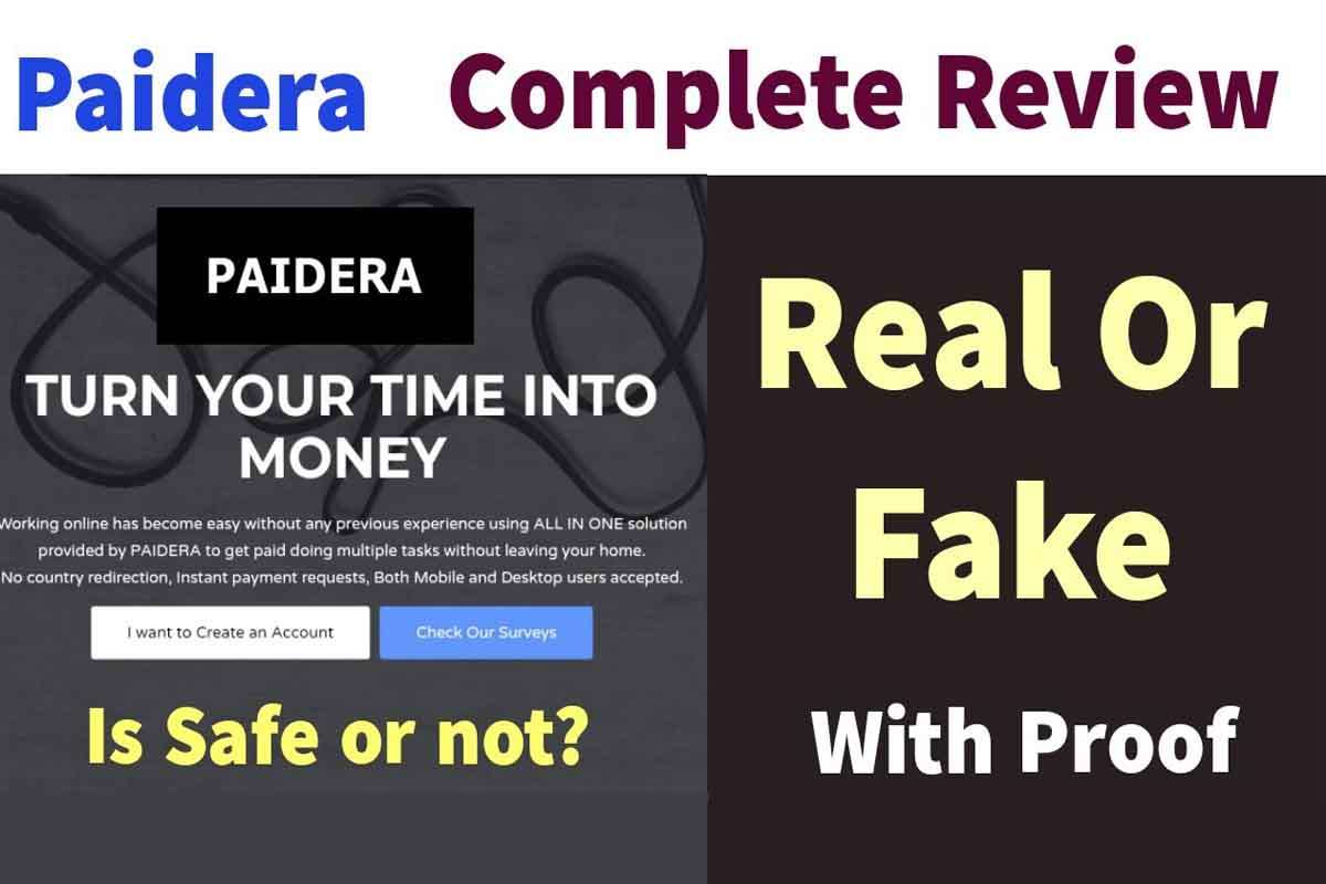 Paidera Real or Fake