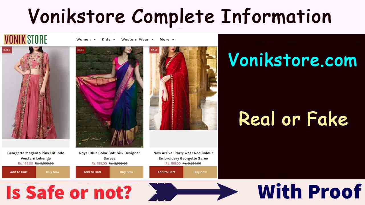 Vonikstore Real or Fake