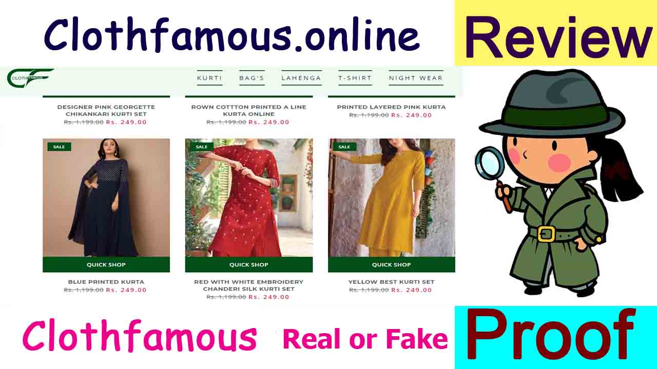 Clothfamous Real or Fake
