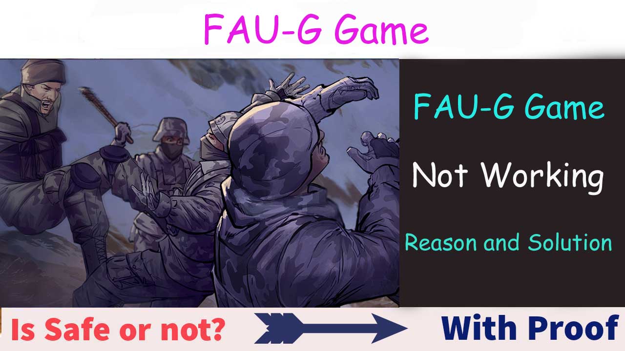 FAUG not working