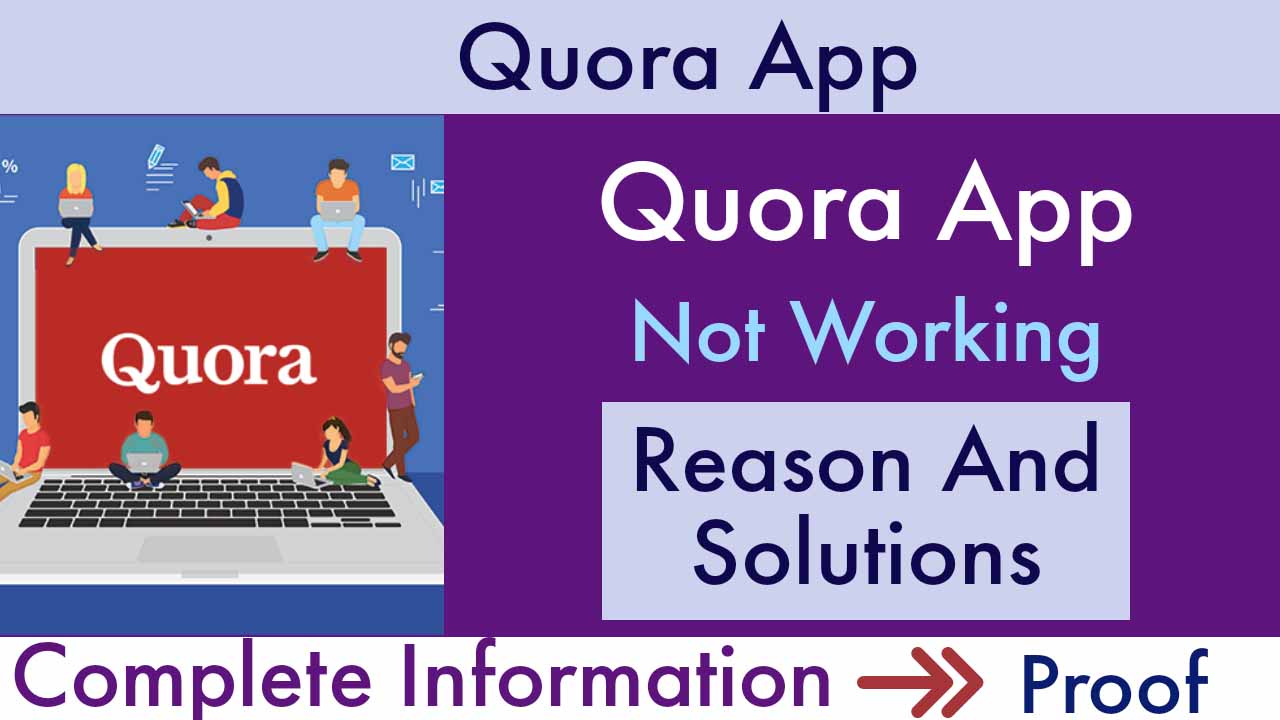 Quora not working