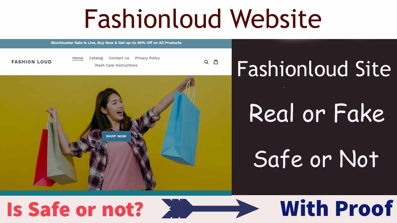 Fashionloud Website Real or Fake