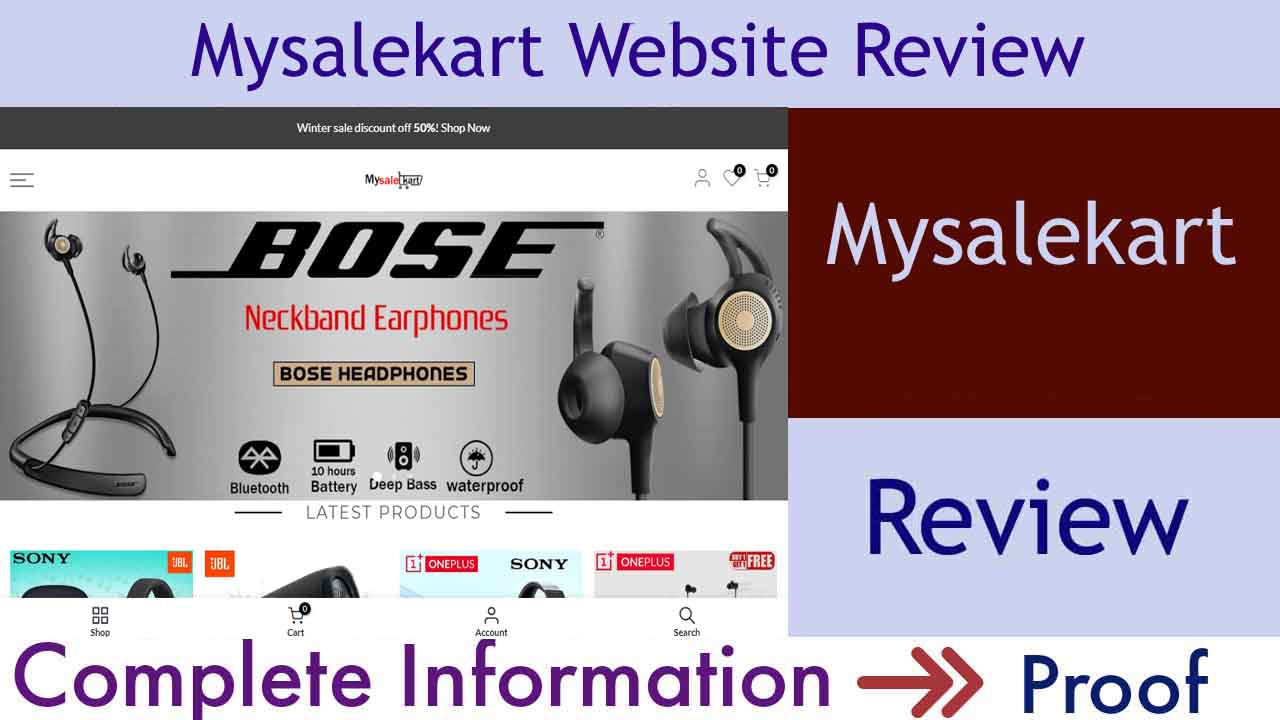 Mysalekart Website