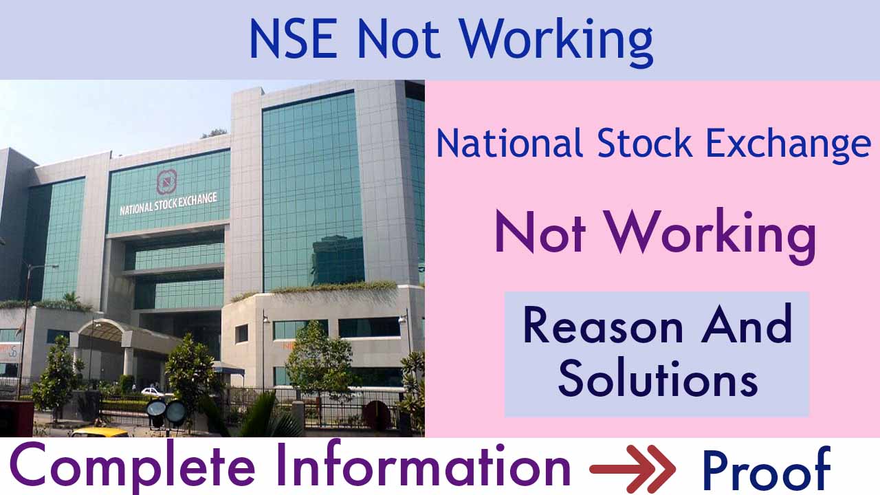 NSE not working