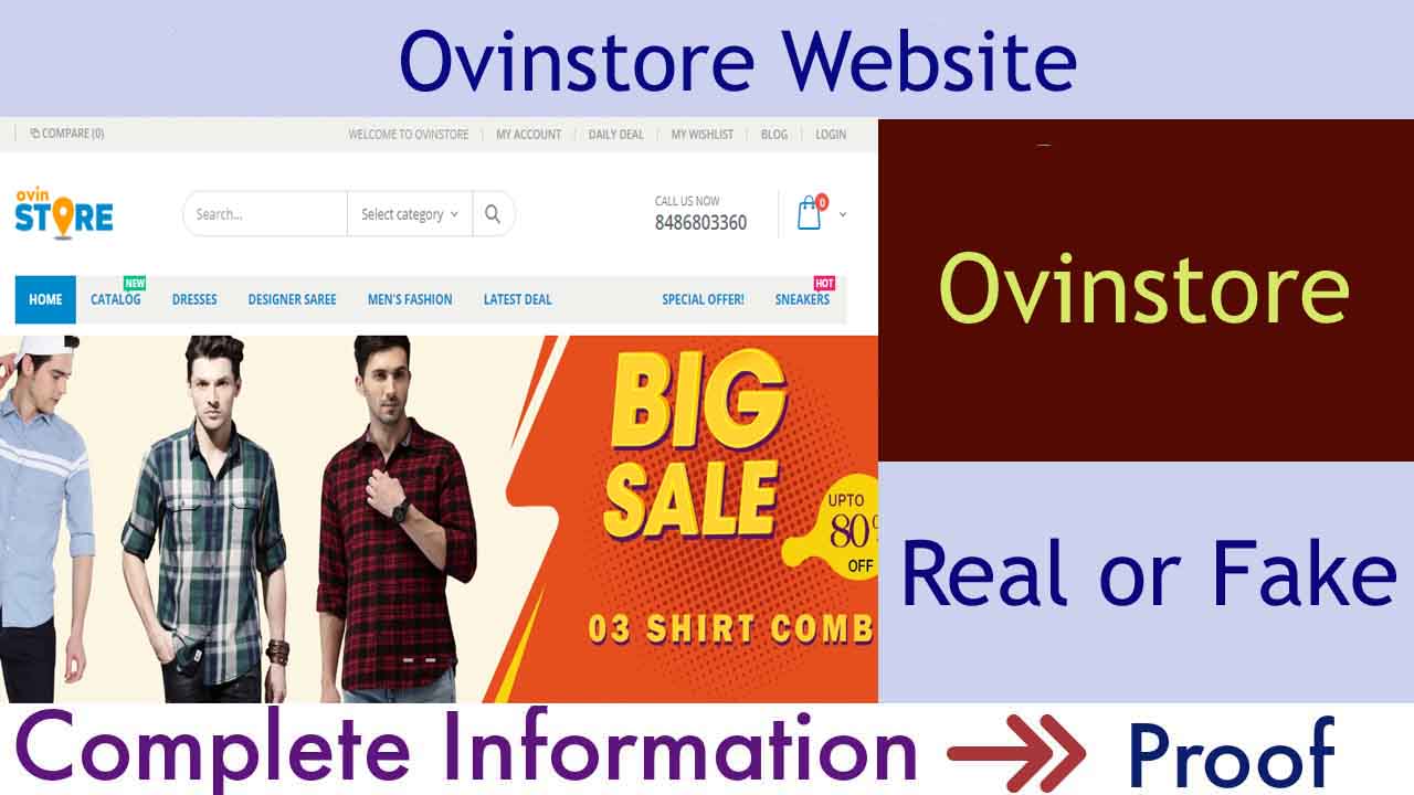 Ovinstore Website Review
