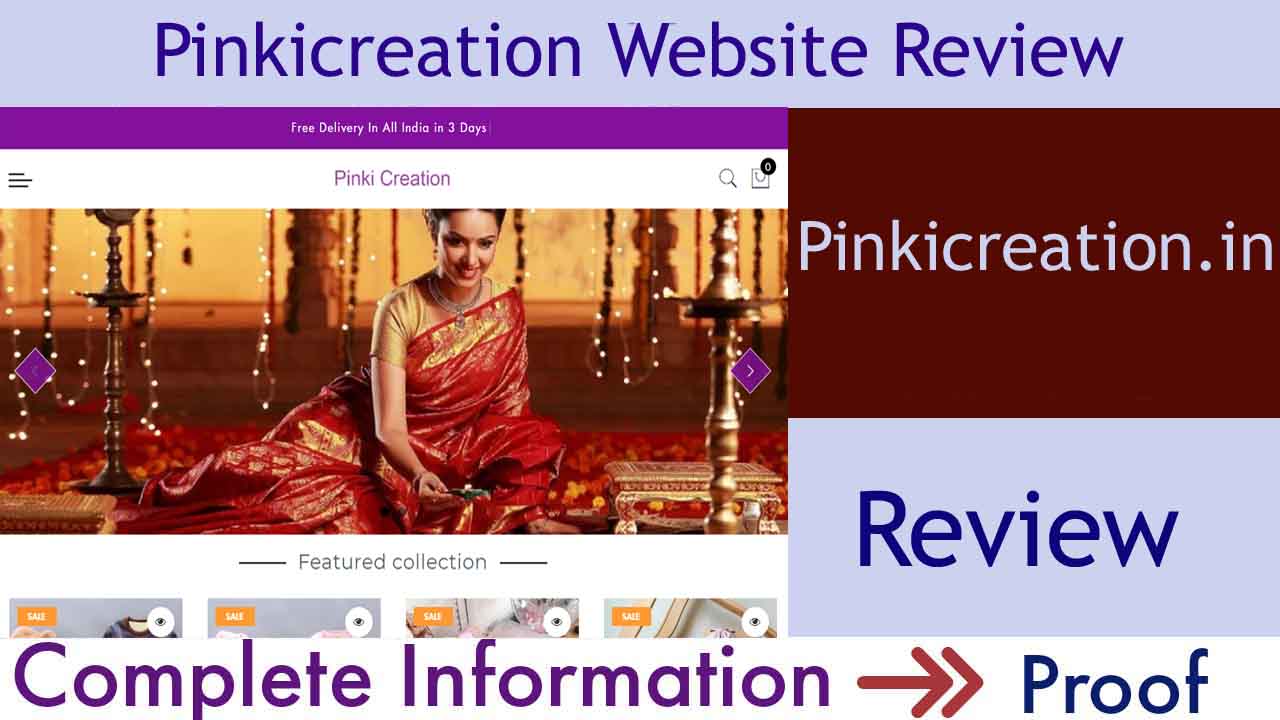 Pinkicreation Website Review