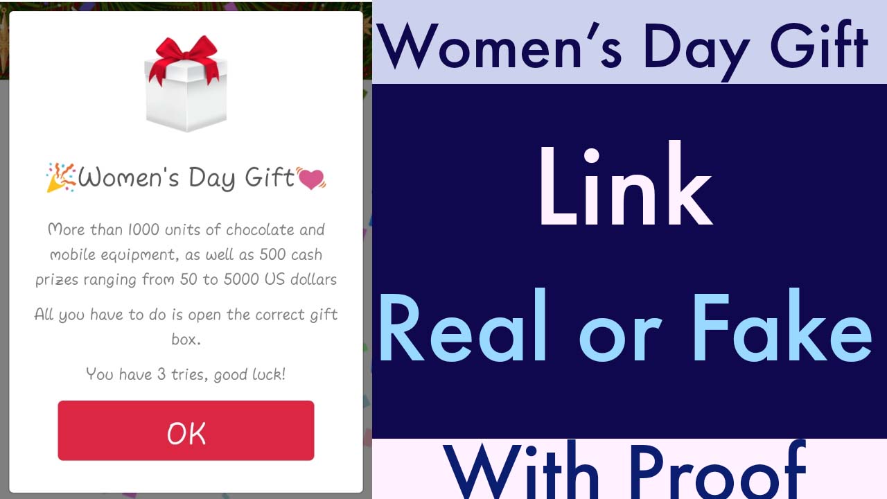 Women day gift link