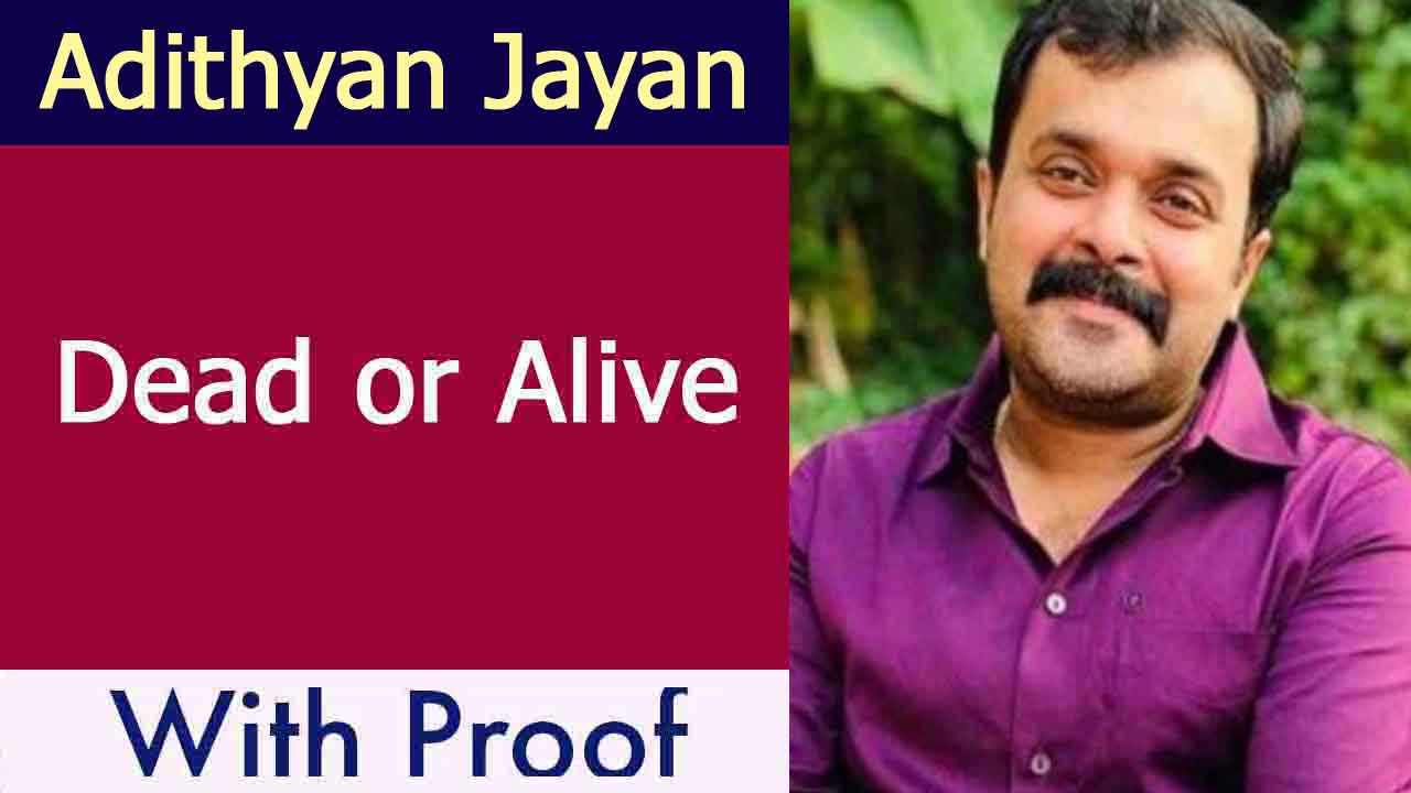 Adithyan Jayan Dead or Alive