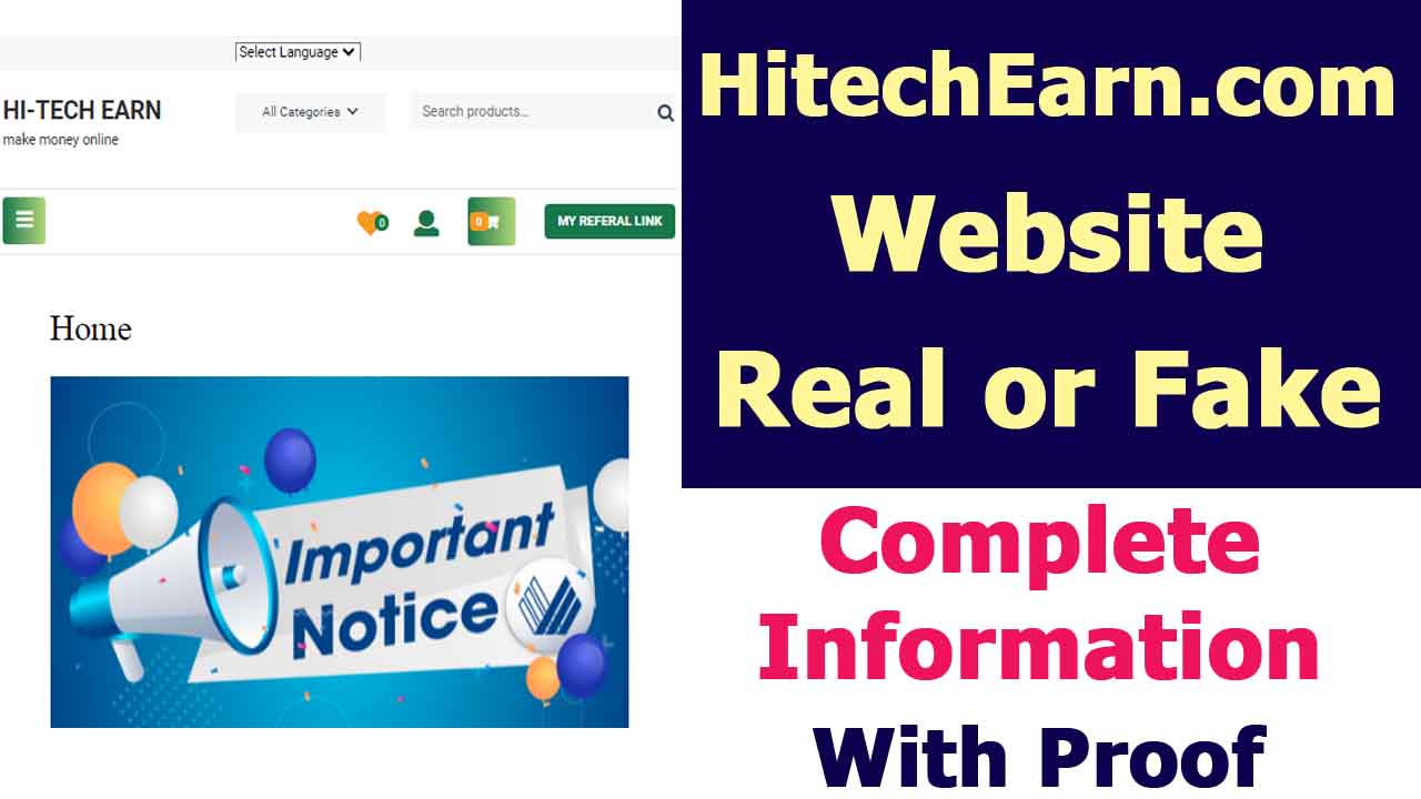 Hitechearn Site Review