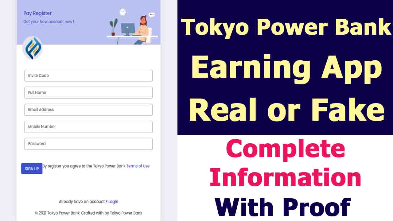 Tokyo Power bank App