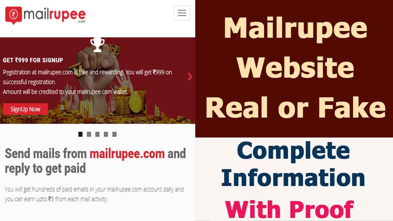Mailrupee Site Review