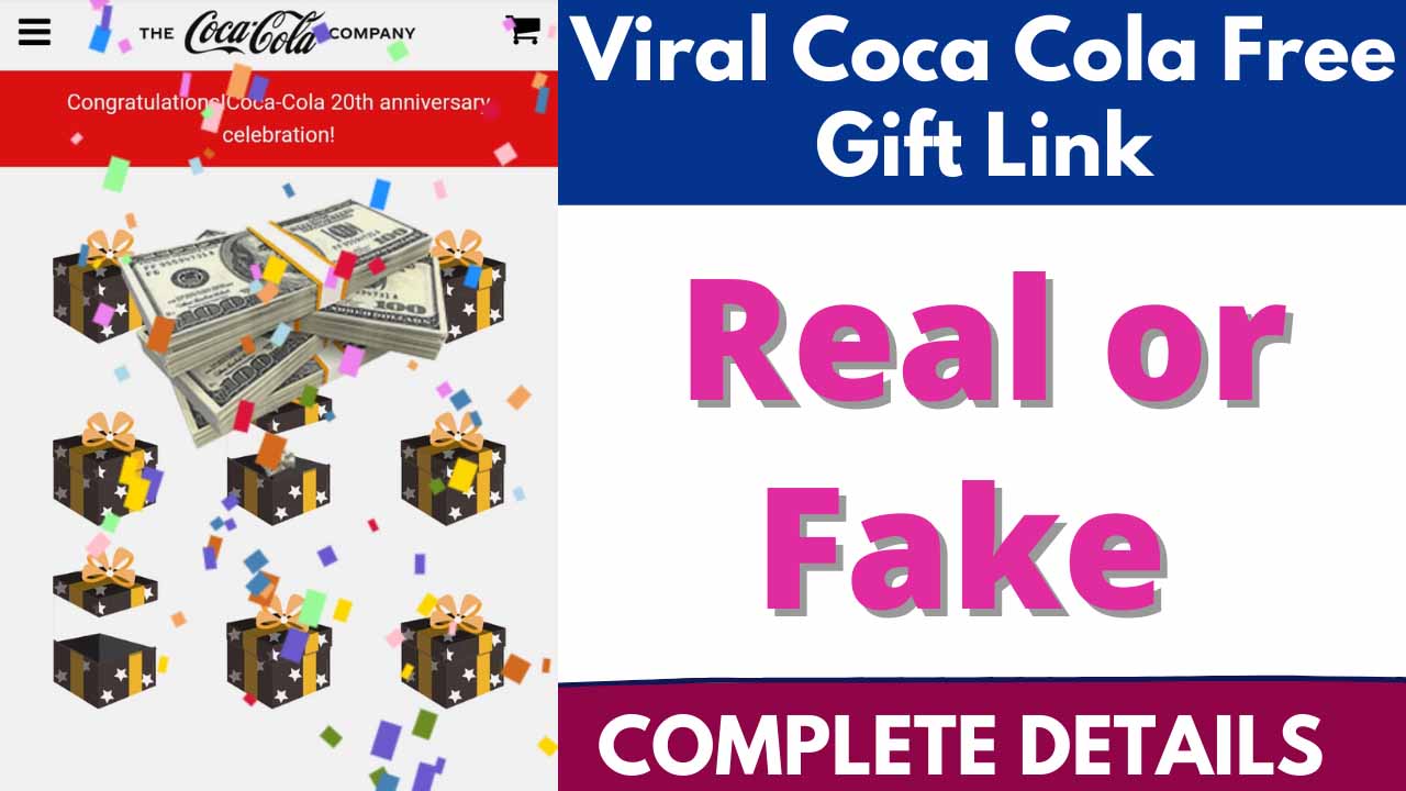 Viral Coca Cola Free Gift Link