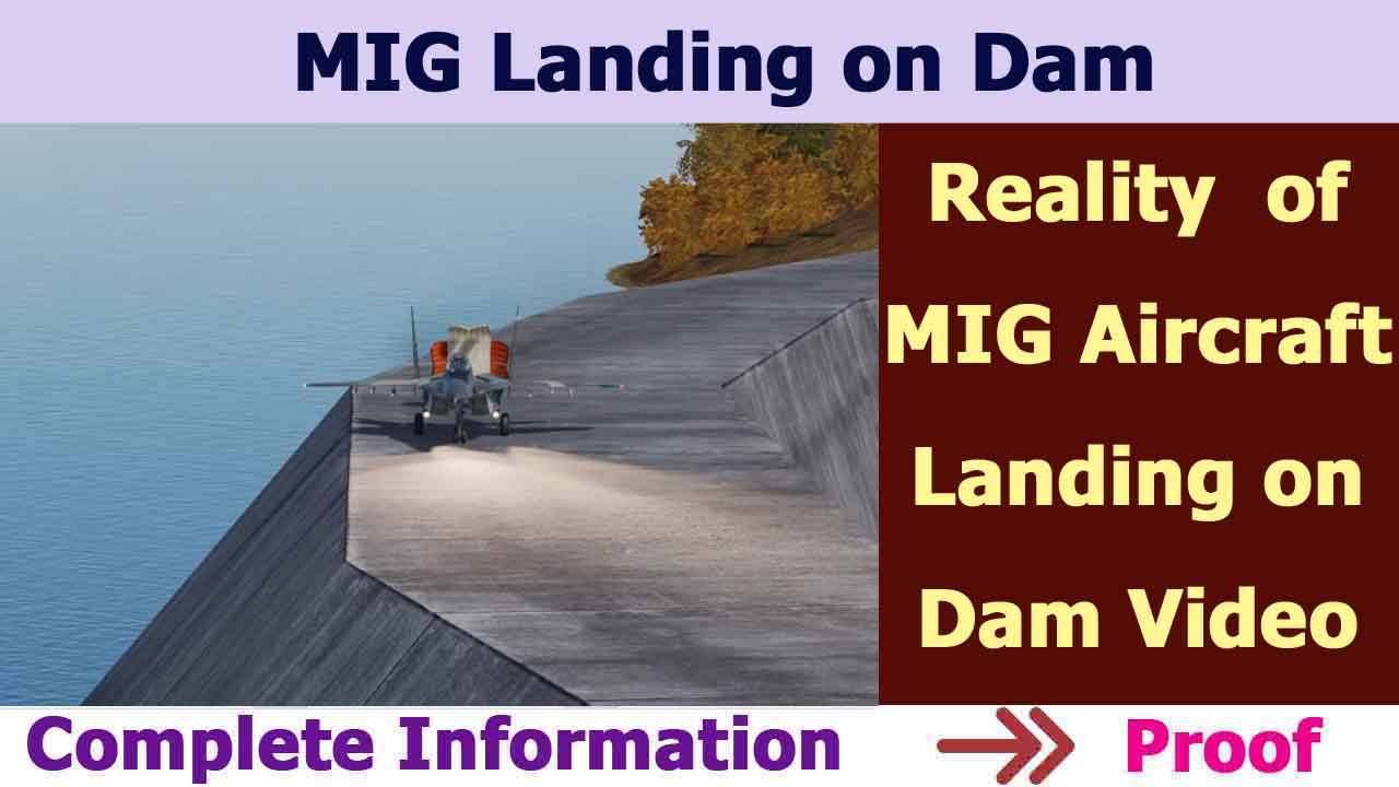 MIG Landing on DAM