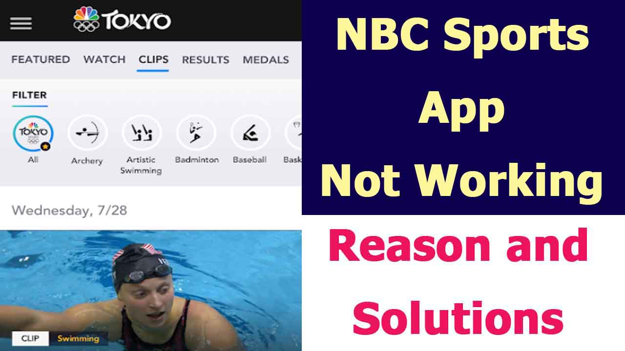 NBC Sports App Not Working