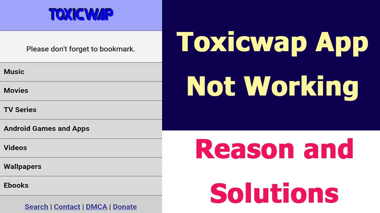 Toxicwap Not Working