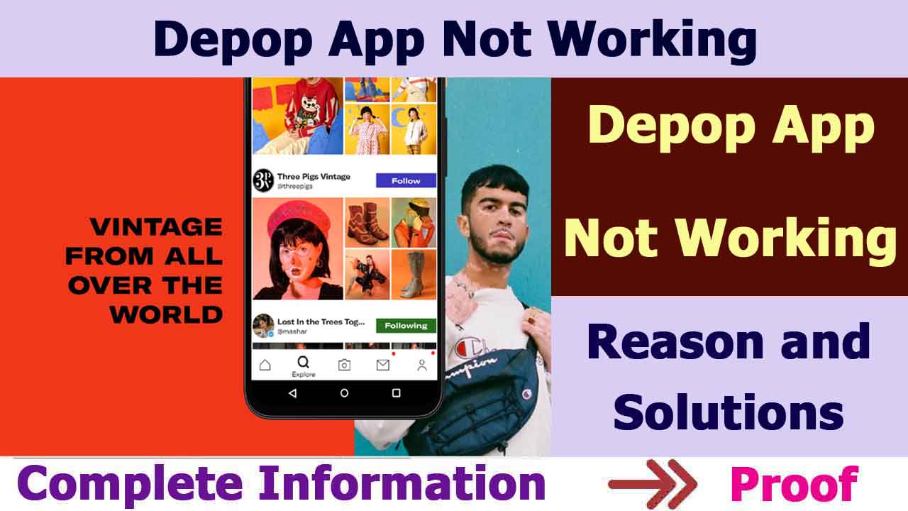 Depop App Not Working