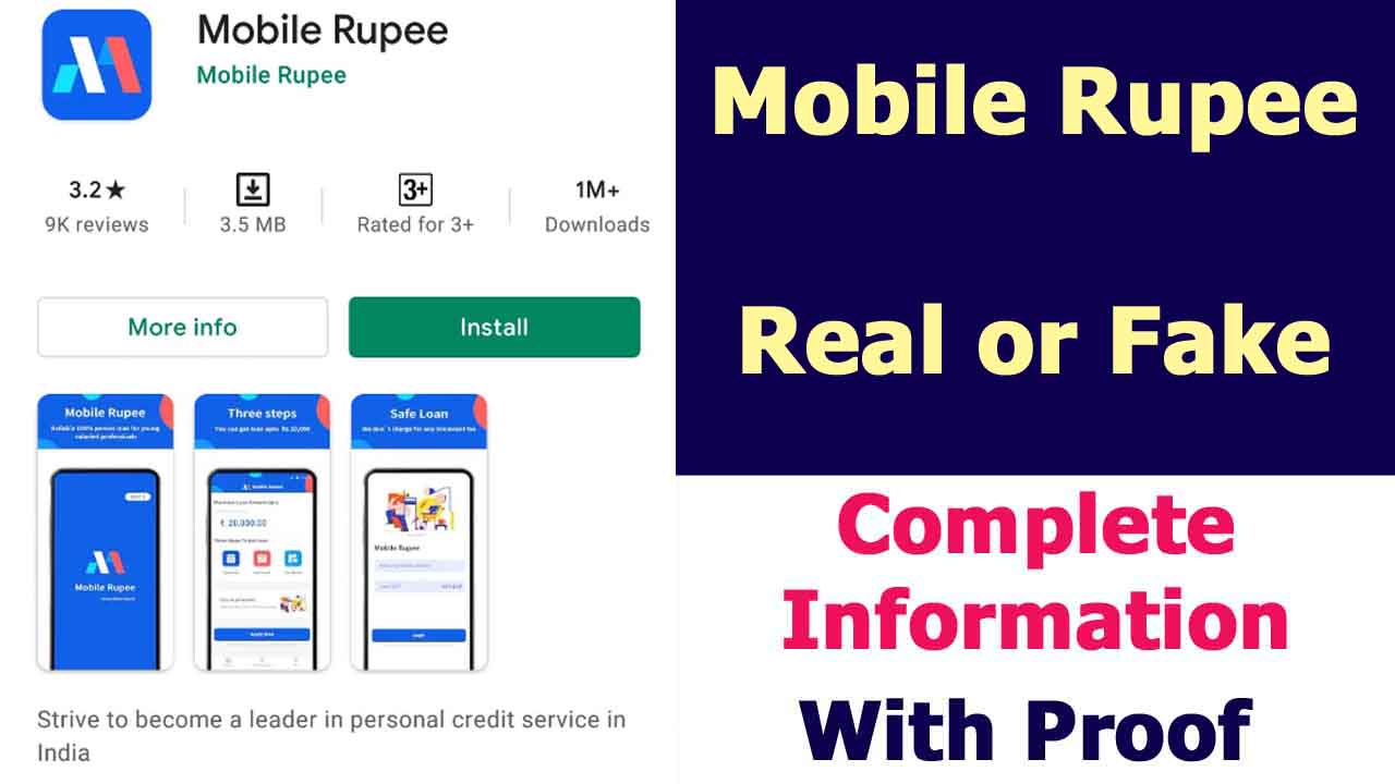 Mobile Rupee App Review
