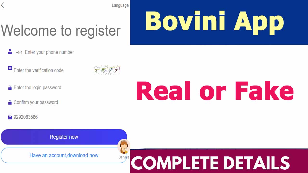 Bovini App Real or Fake