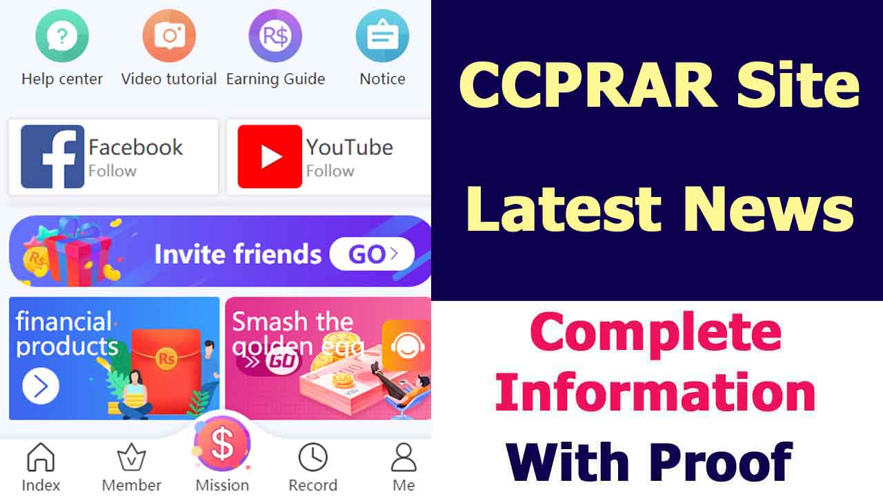 CCPRAR Site Real or Fake