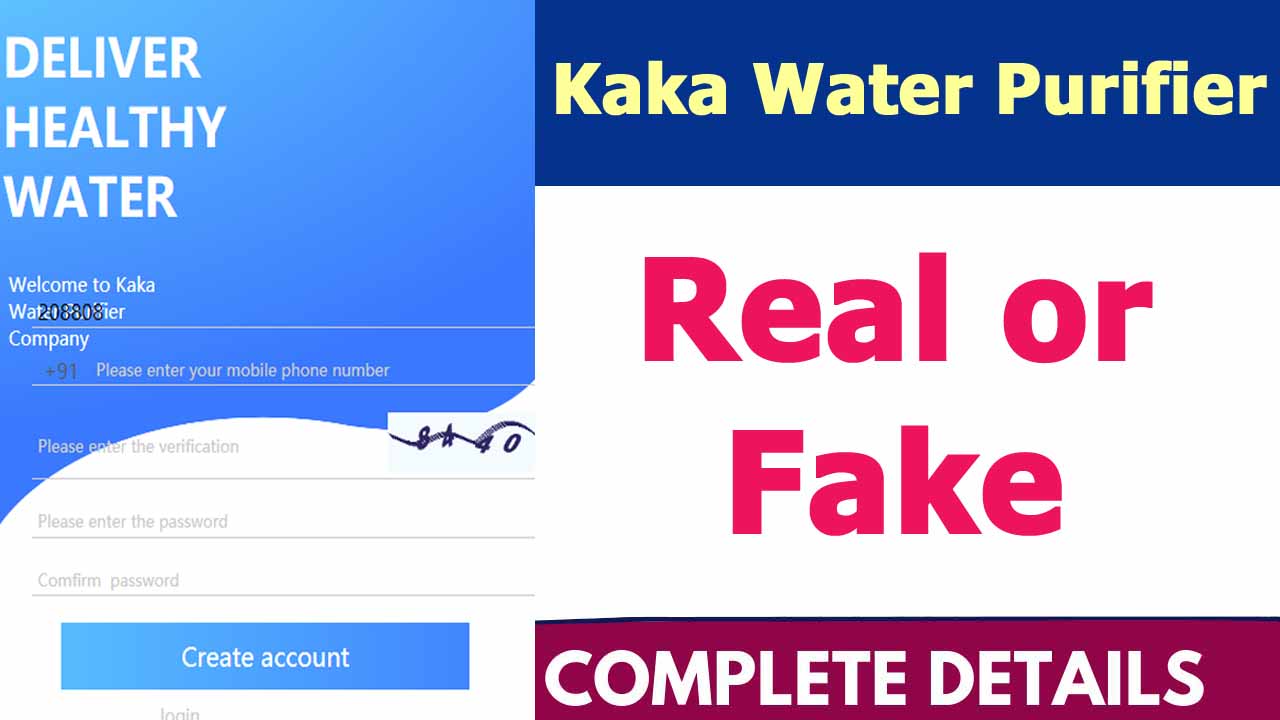 Kaka Water Purifier App
