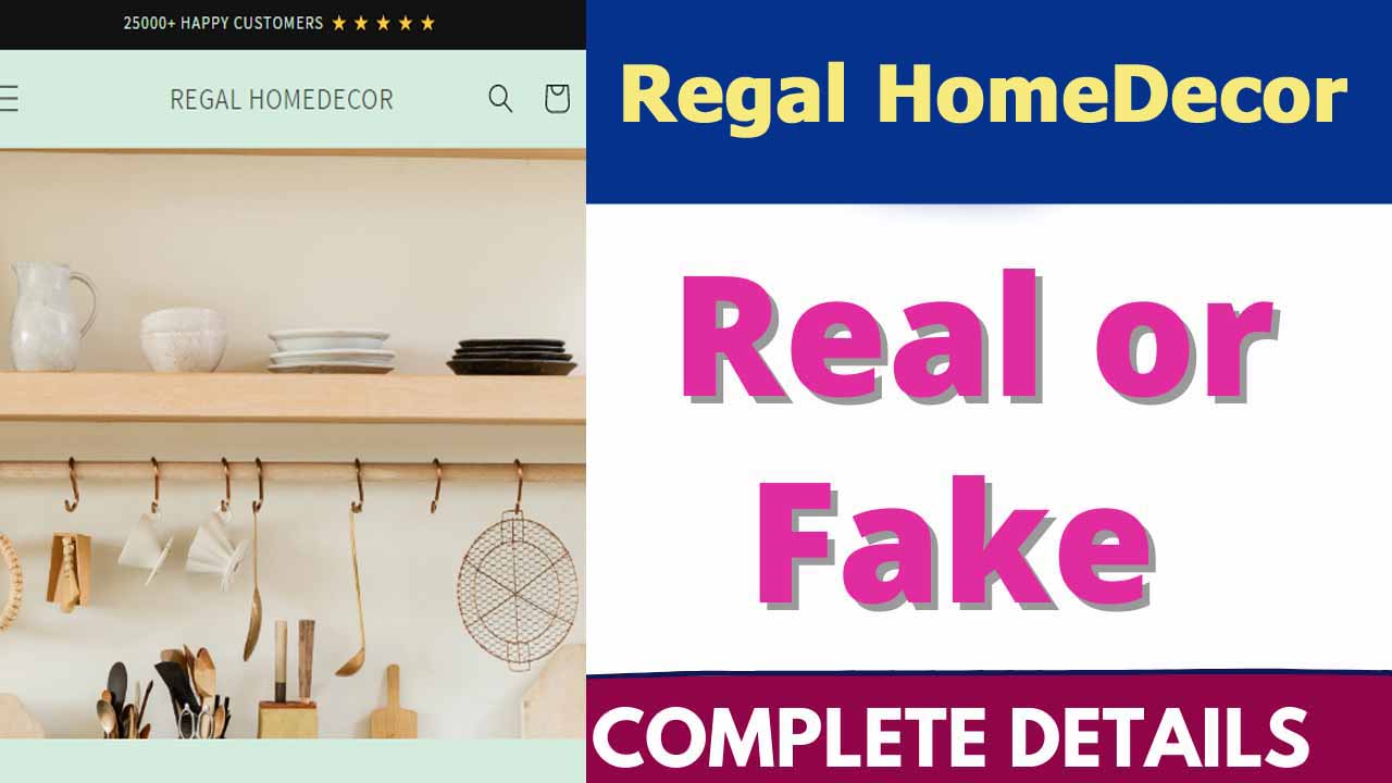 Regal Home Decor Site Review