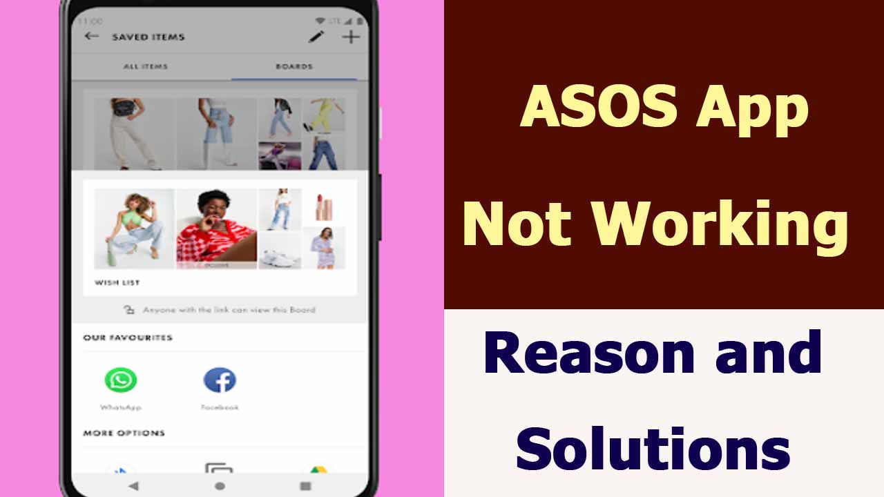 Asos App Not Working