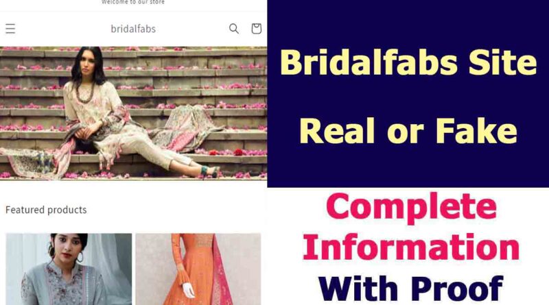 Bridalfabs Site Review