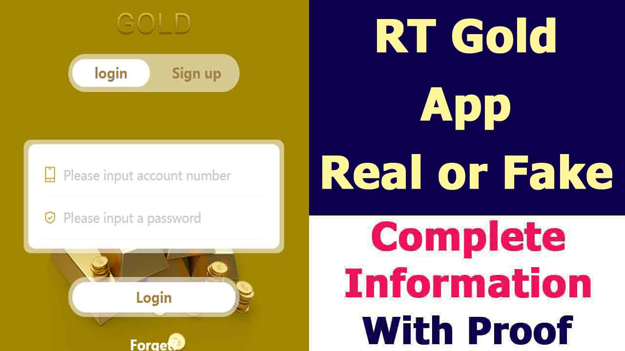 RT Gold App Real or Fake