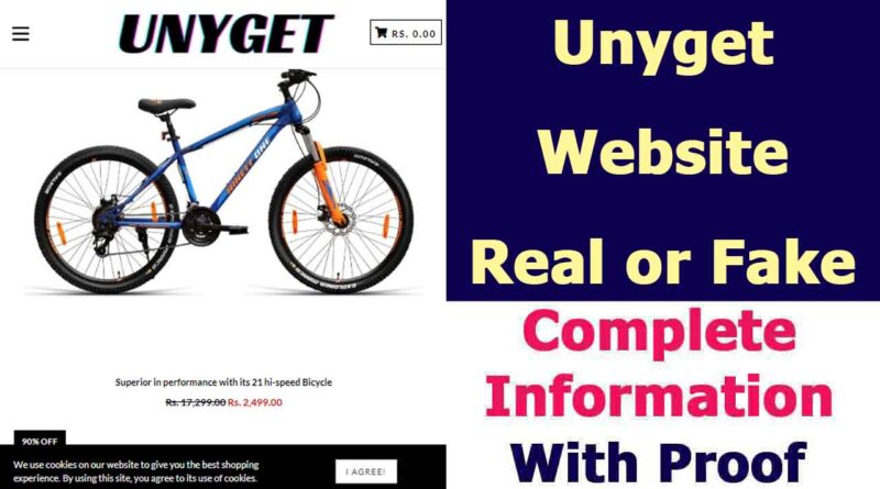 Unyget Site Review