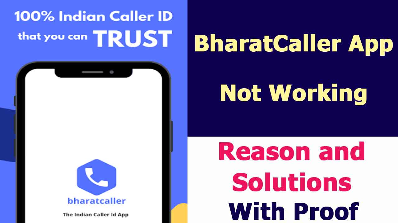 BharatCaller App Not Working