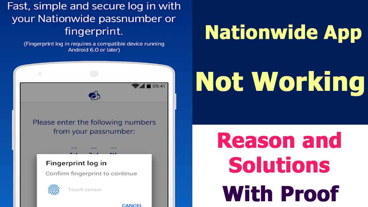 Nationwide Banking App Not Working