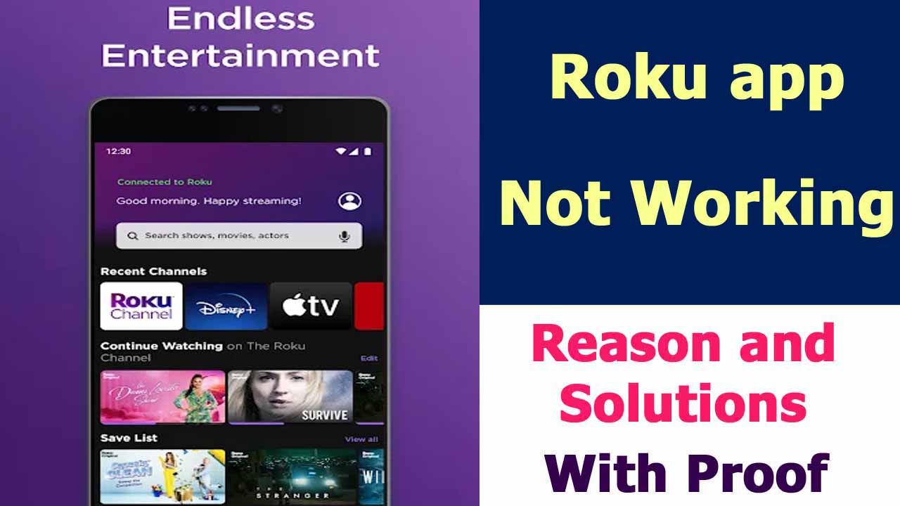 Roku App not Working