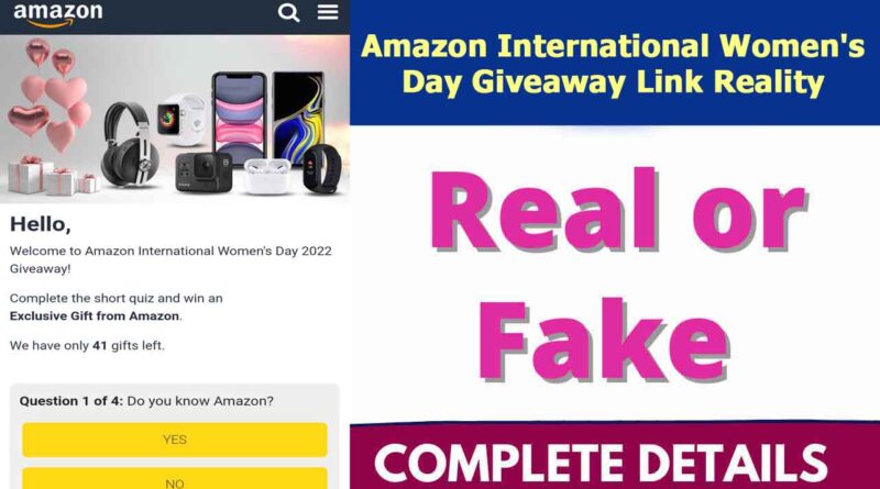 Womens Day Giveaway Link Reality