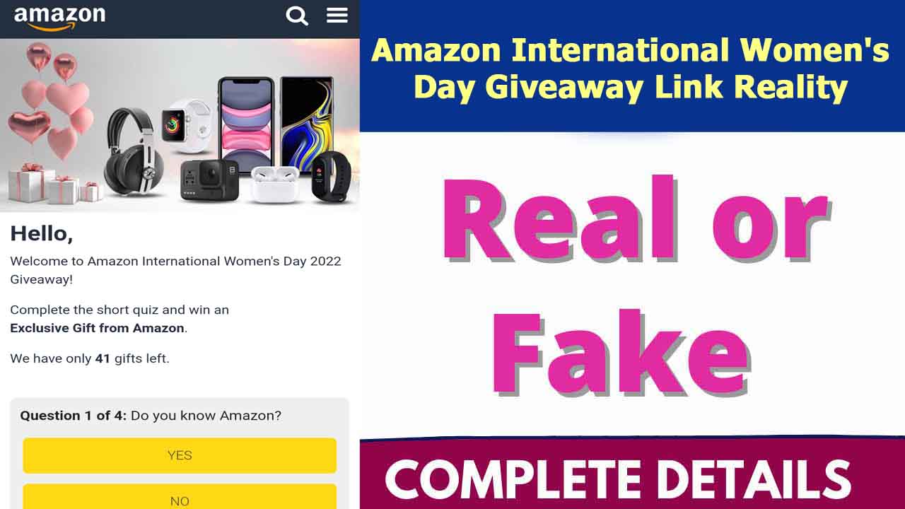 Womens Day Giveaway Link Reality