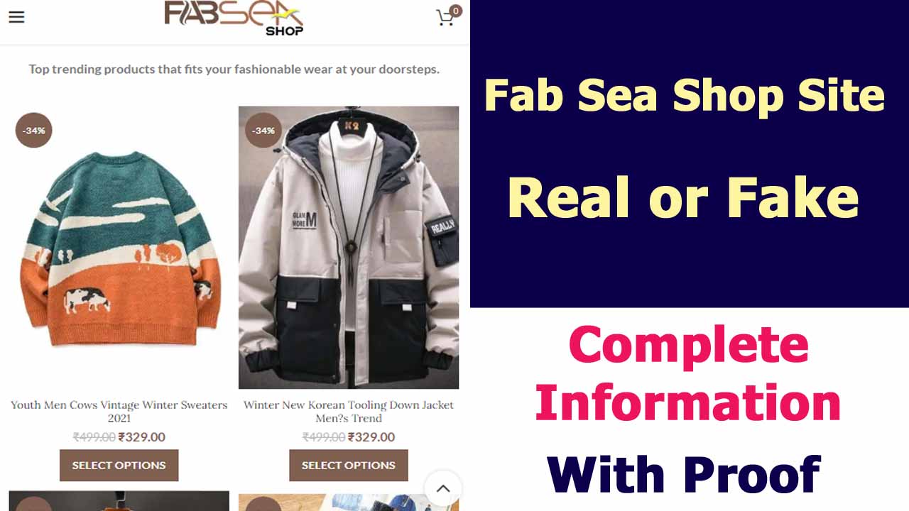Fab Sea Shop Site