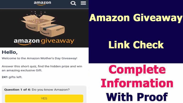 Viral  Amazon Giveaway Link Real or Fake | Link Check
