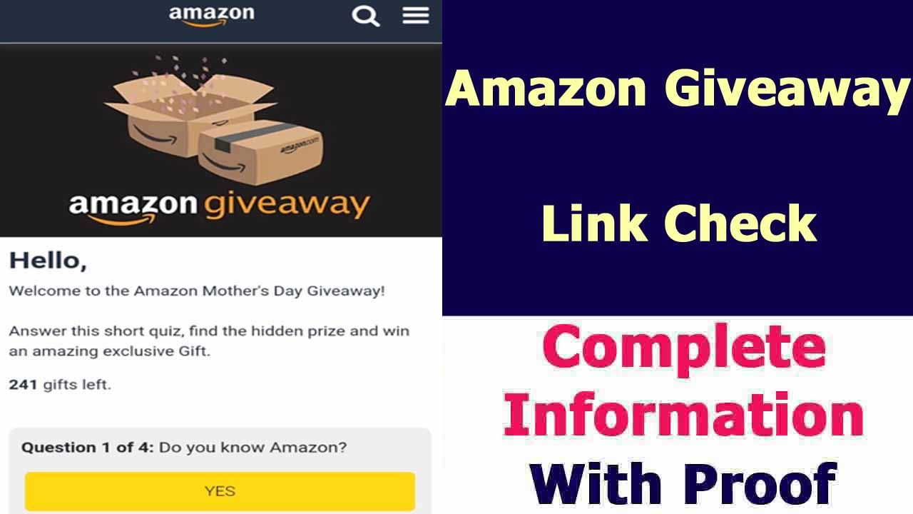 Amazon Giveaway Link