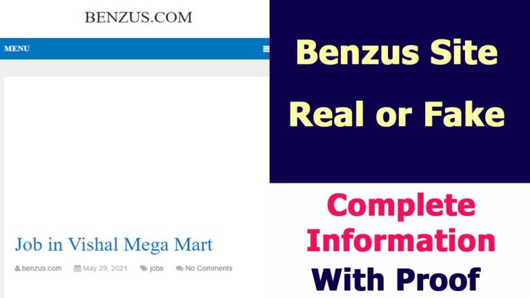 Benzus.com Real or Fake | Complete Review