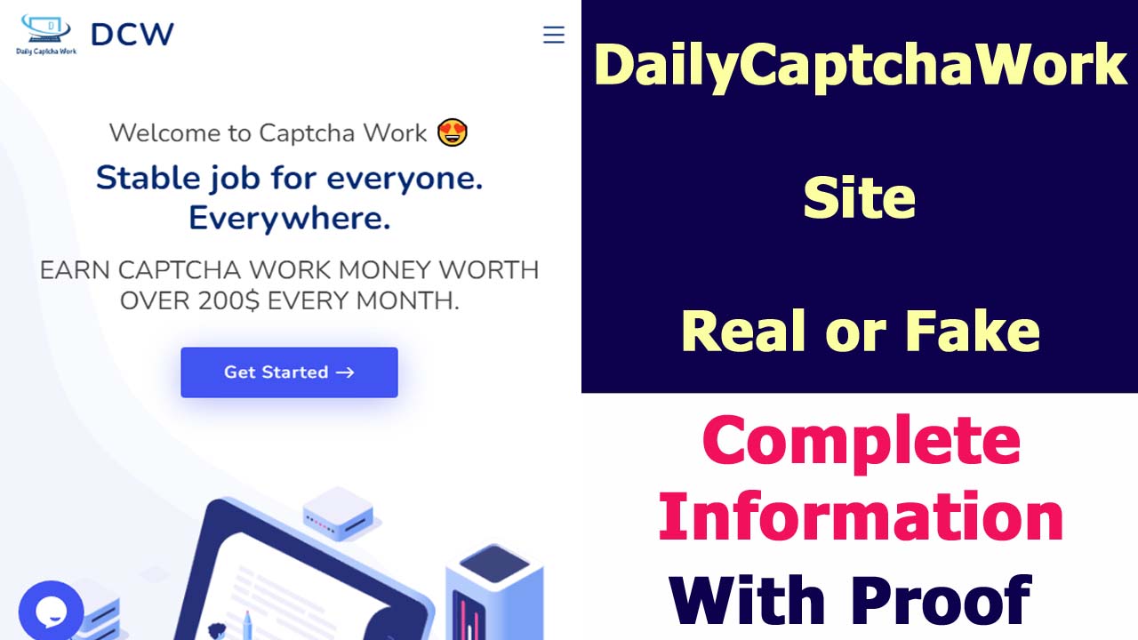 Daily Captcha Work Site