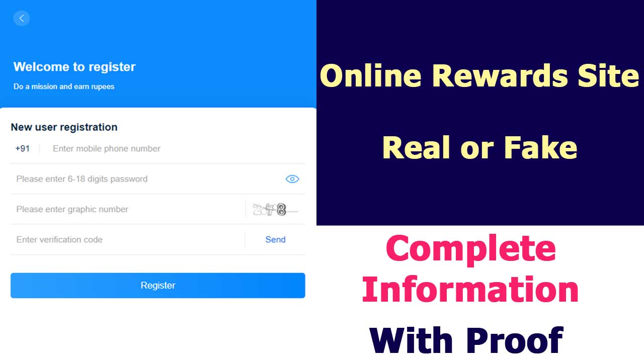 Online Rewards site