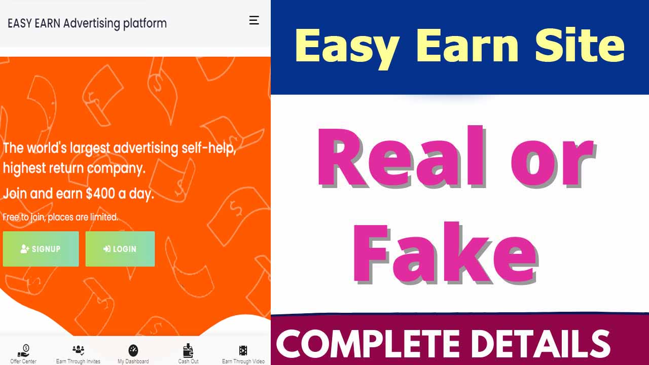 Easy Earn Site Review