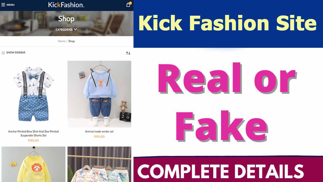 Kick Fashion Site Review