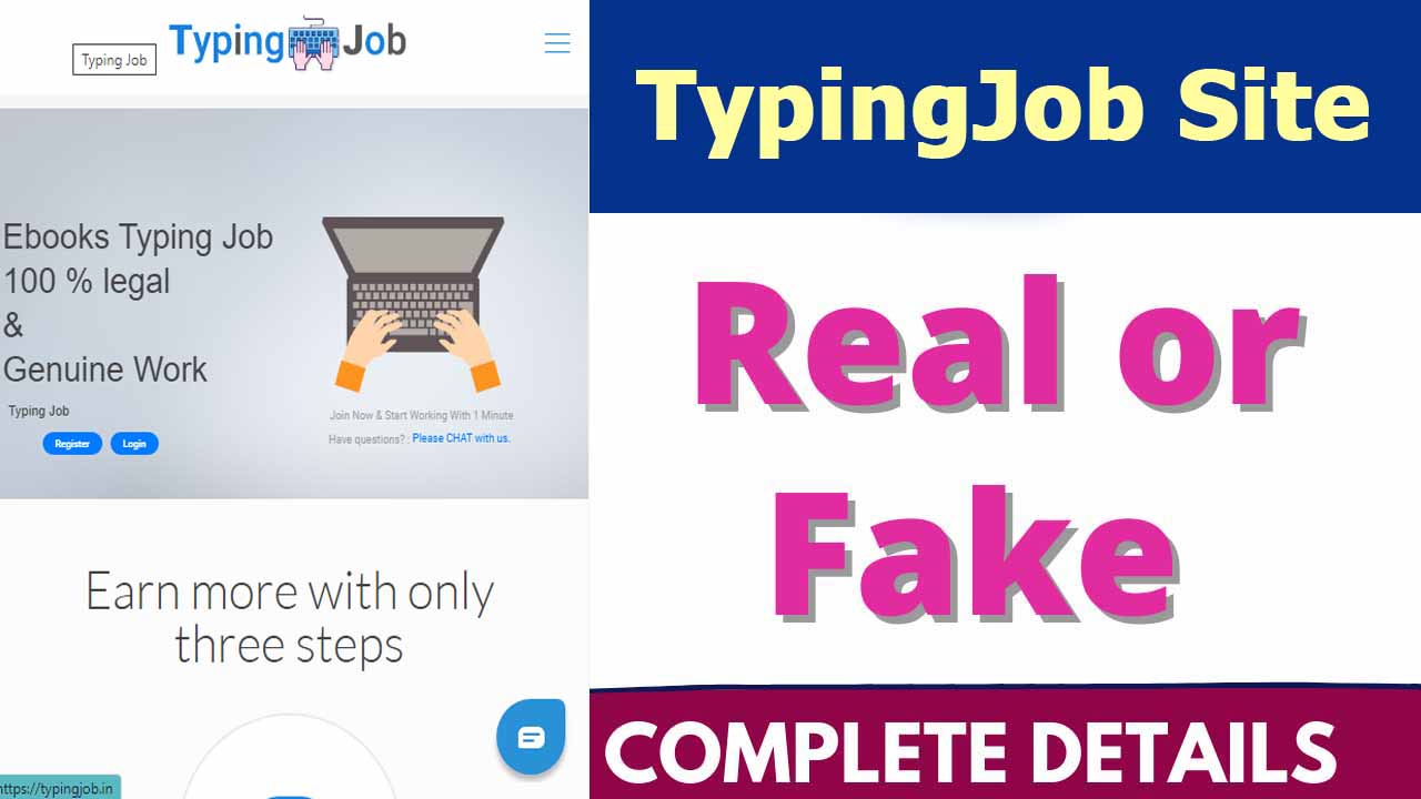 Typing Job Site Review