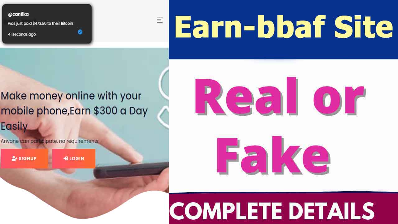 Earn bbaf Site Review