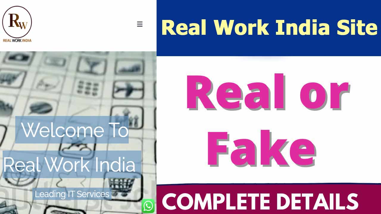Real Work India Site