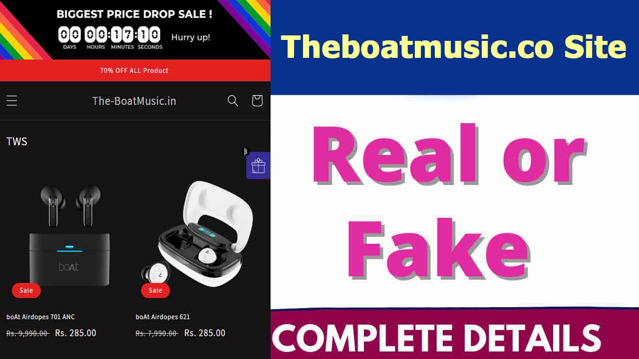 theboatmusic Site Review
