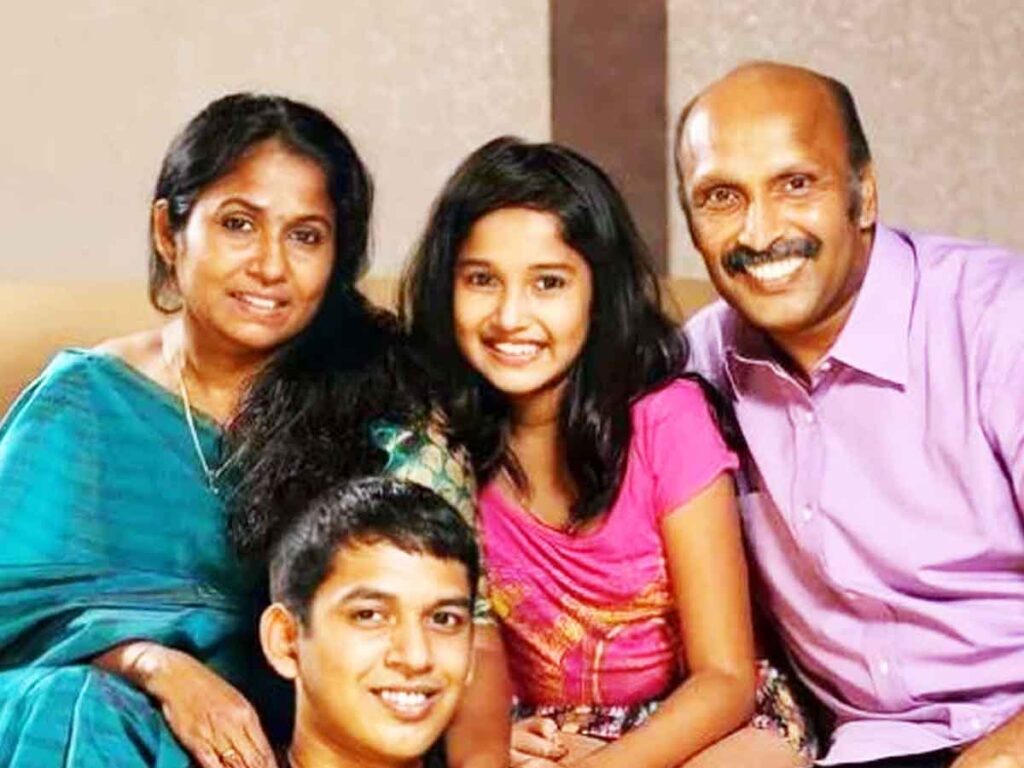 Anikha Surendran Parents
