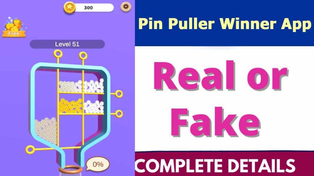 Pin Puller Winner App Review